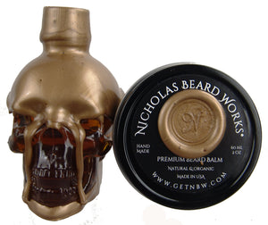Nature's Gold Superfood for Hair Beard Oil and Balm Combo
